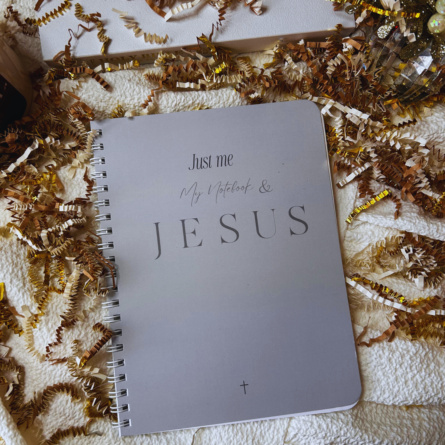 Diligence in Faith Gift Set | Christian Gift for Women | Lined Notebook, Bible Tabs, Scripture Pen & Bookmark | Faith Journaling Kit