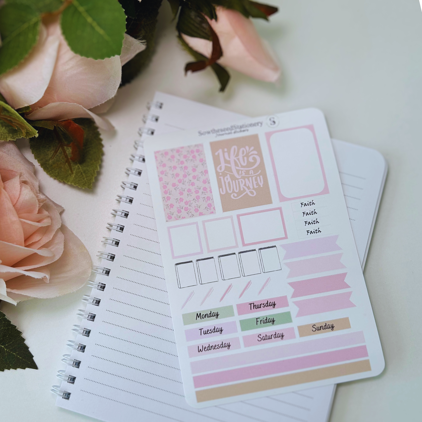 Faith-Based Journaling Stickers | Christian Planner Stickers for Bible Study & Prayer