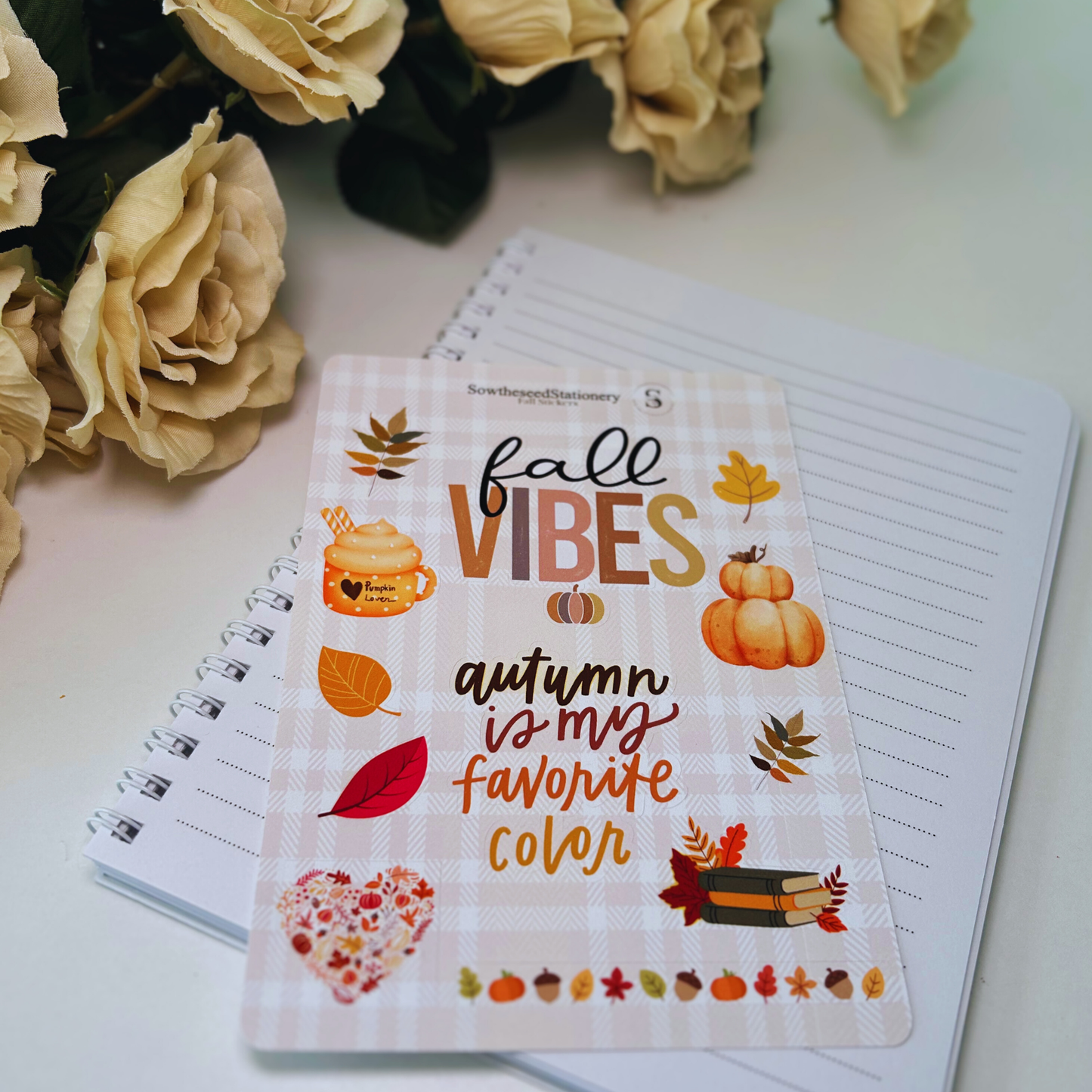Fall Vibes – Cozy & Autumn-Themed Planner Stickers for Journals