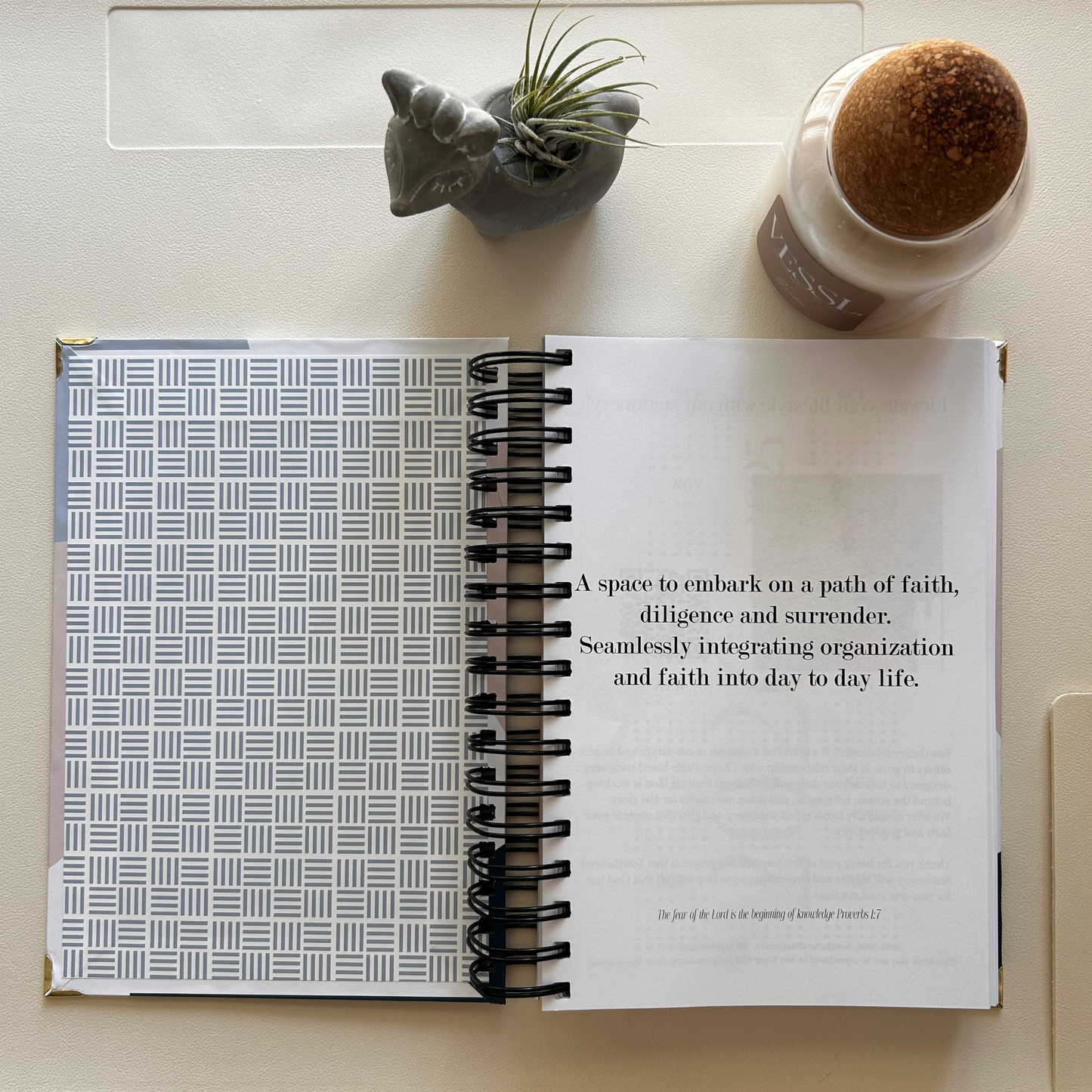 God's will over Everything Planner