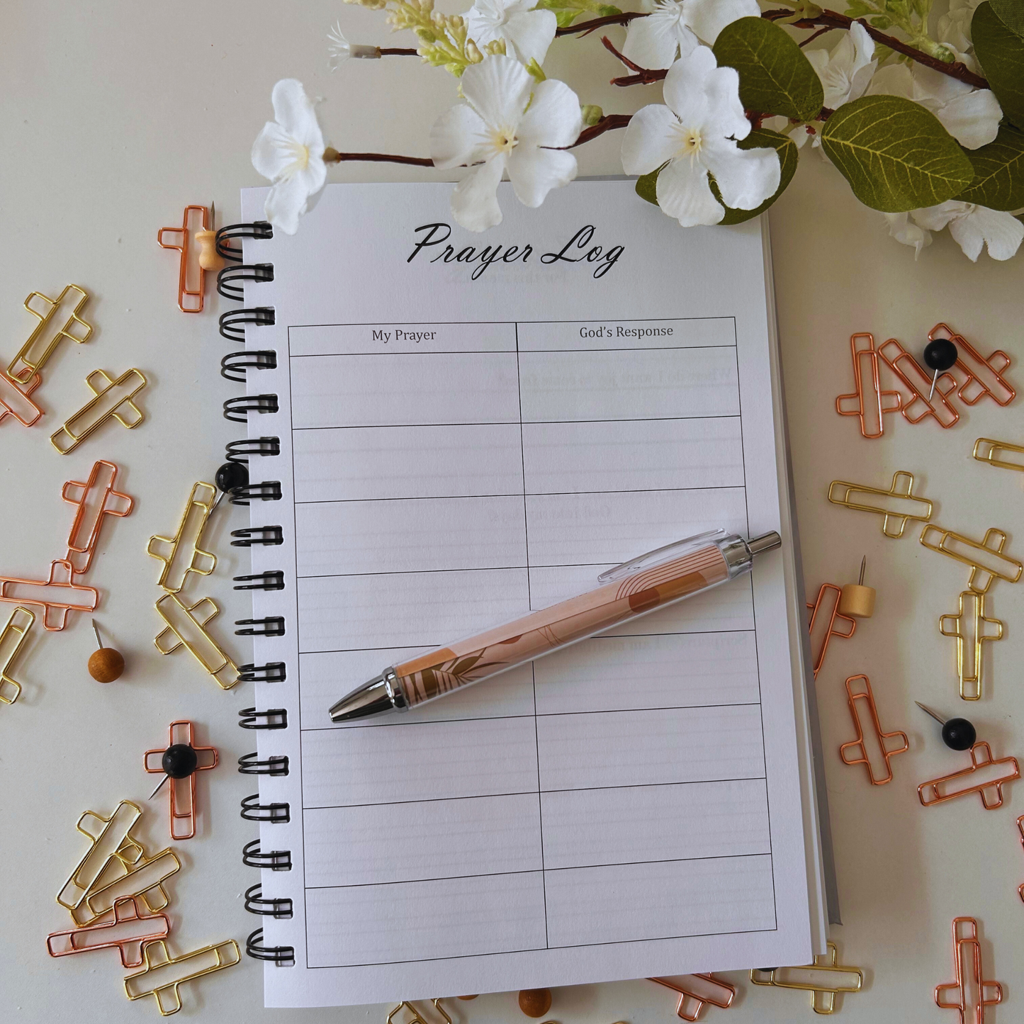 Nude Prayer Journal – Faith, Vision & Reflection