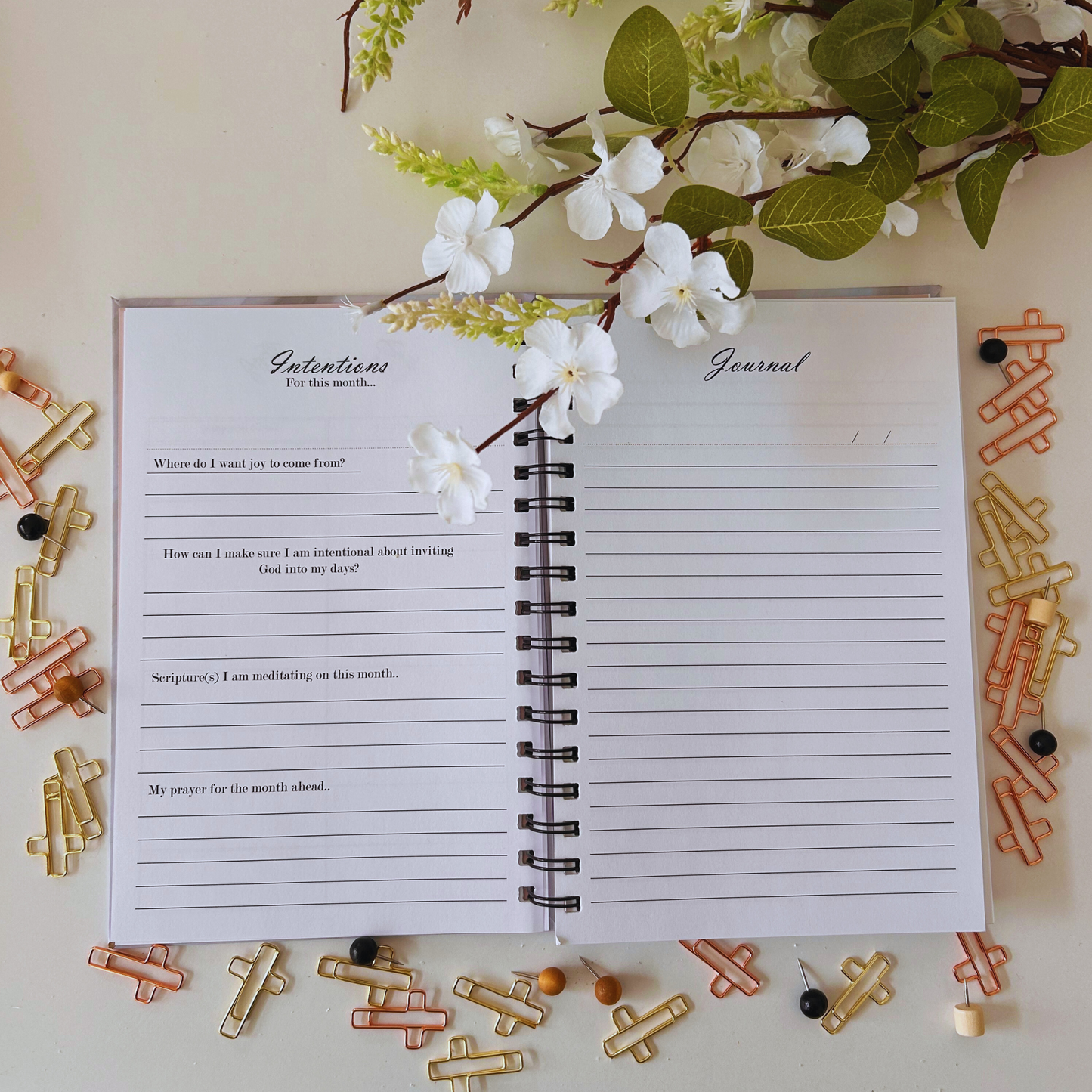 Nude Prayer Journal – Faith, Vision & Reflection