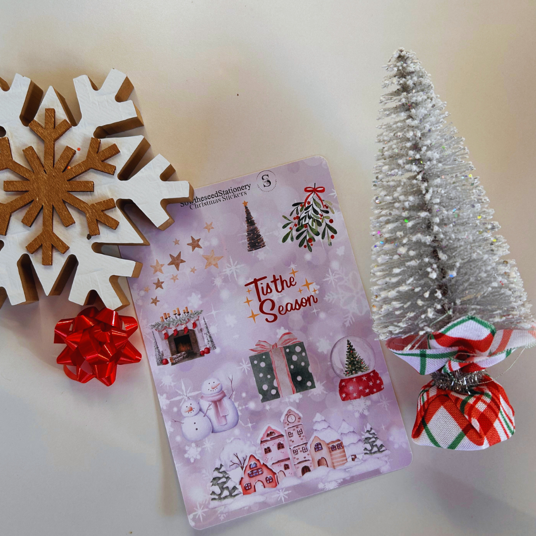 Winter Decor Stickers -Planner Stickers