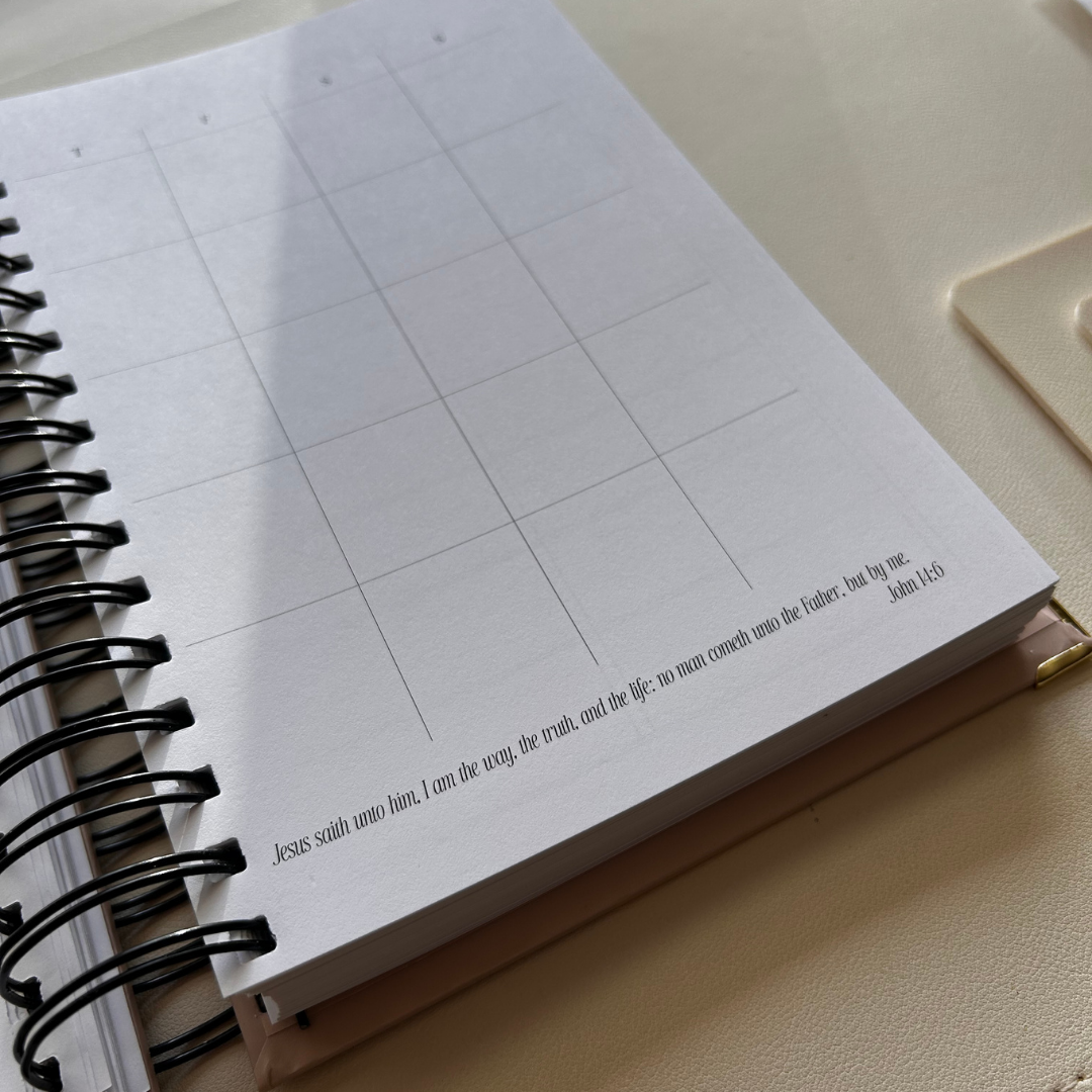 Just me, my planner, & Jesus 2026