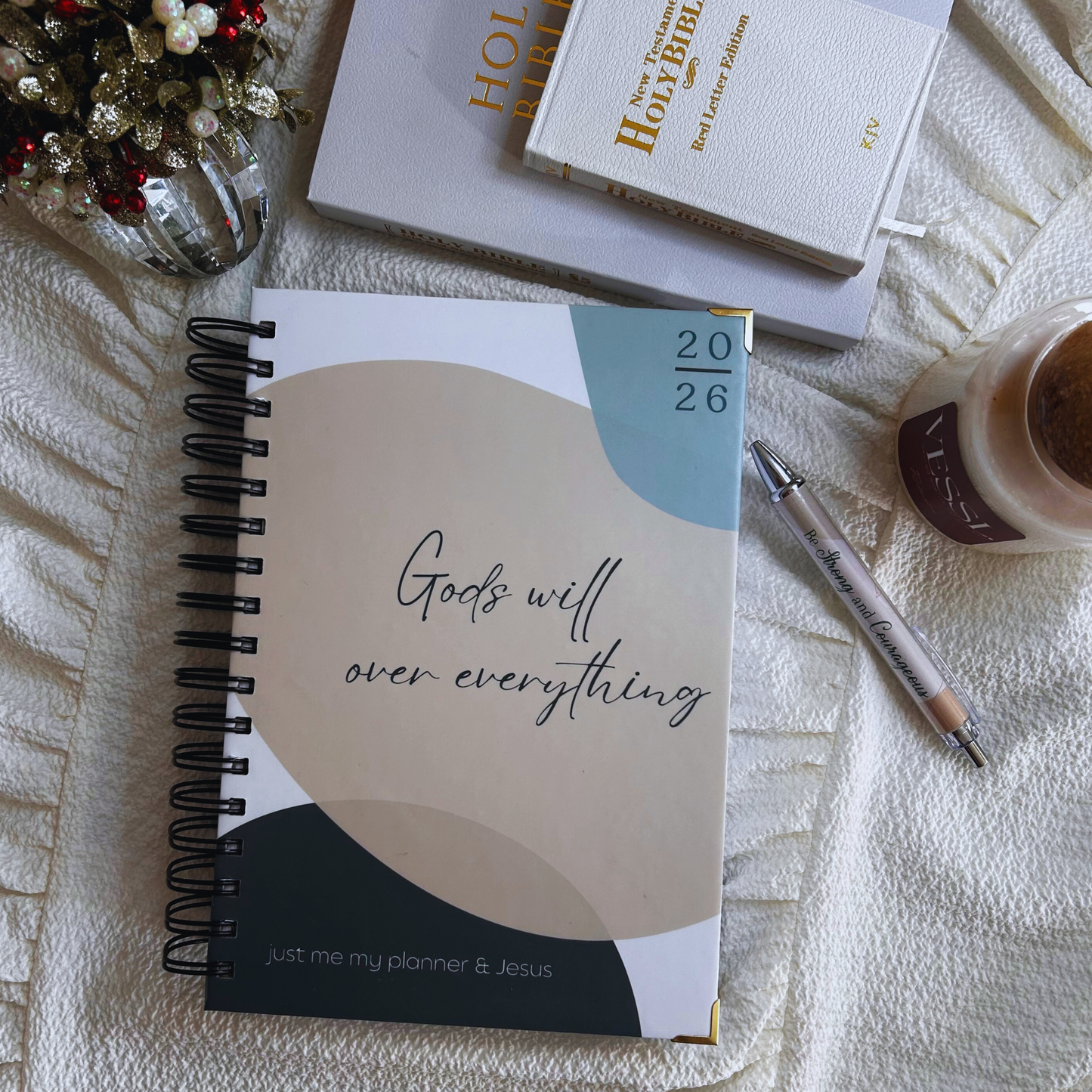 God's will over Everything Planner