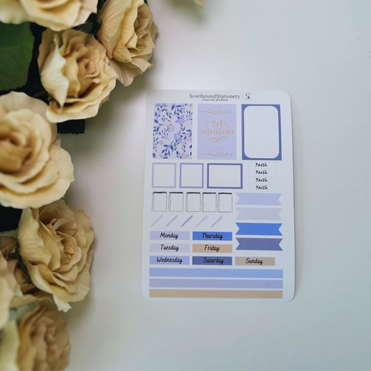 Faith-Based Journaling Stickers | Christian Planner Stickers for Bible Study & Prayer