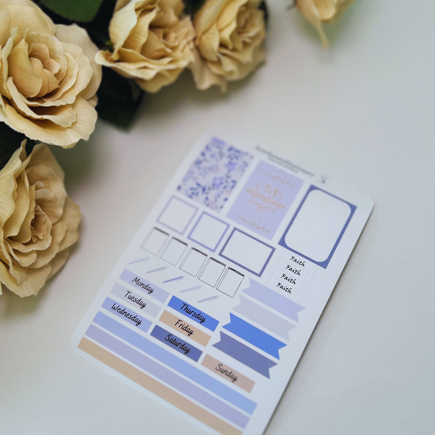 Faith-Based Journaling Stickers | Christian Planner Stickers for Bible Study & Prayer