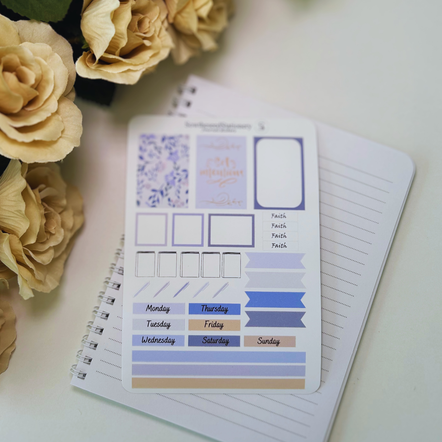 Faith-Based Journaling Stickers | Christian Planner Stickers for Bible Study & Prayer