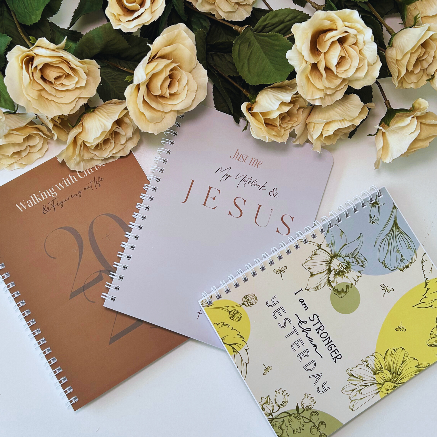 Just Me, My Notebook, and Jesus – Faith-Based Lined Journal for Prayer & Reflection