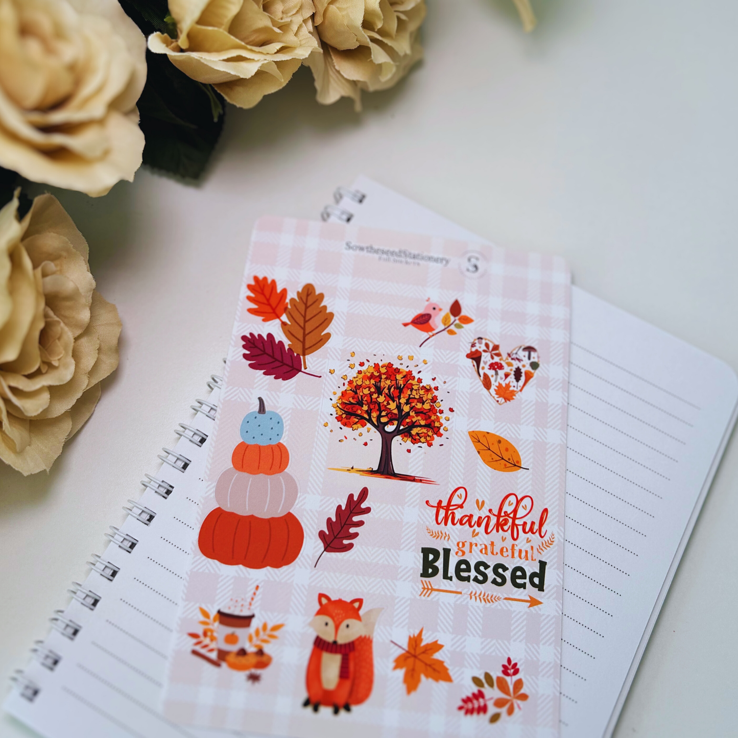 Fall Stickers – Cozy & Autumn-Themed Planner Stickers for Journals