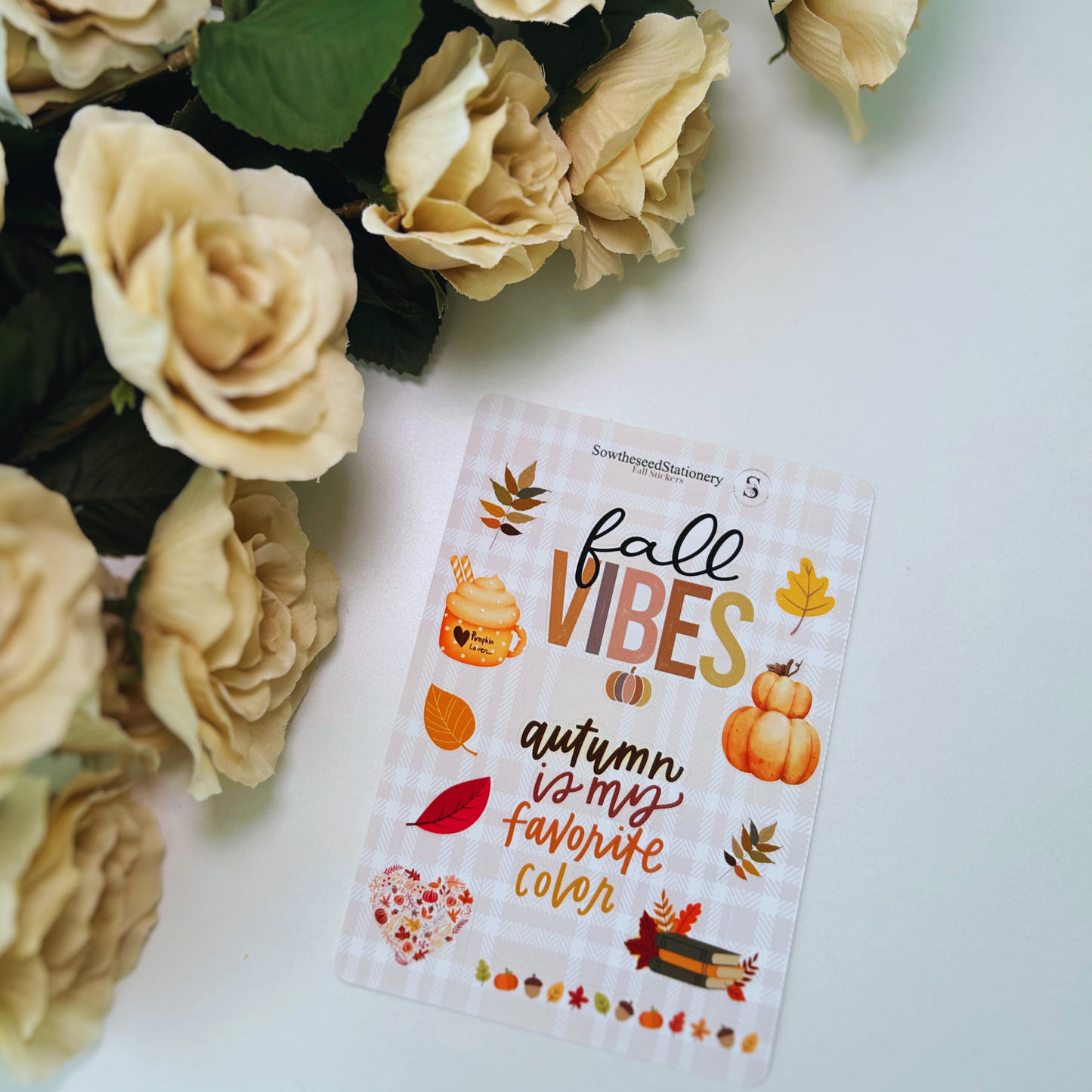 Fall Vibes – Cozy & Autumn-Themed Planner Stickers for Journals
