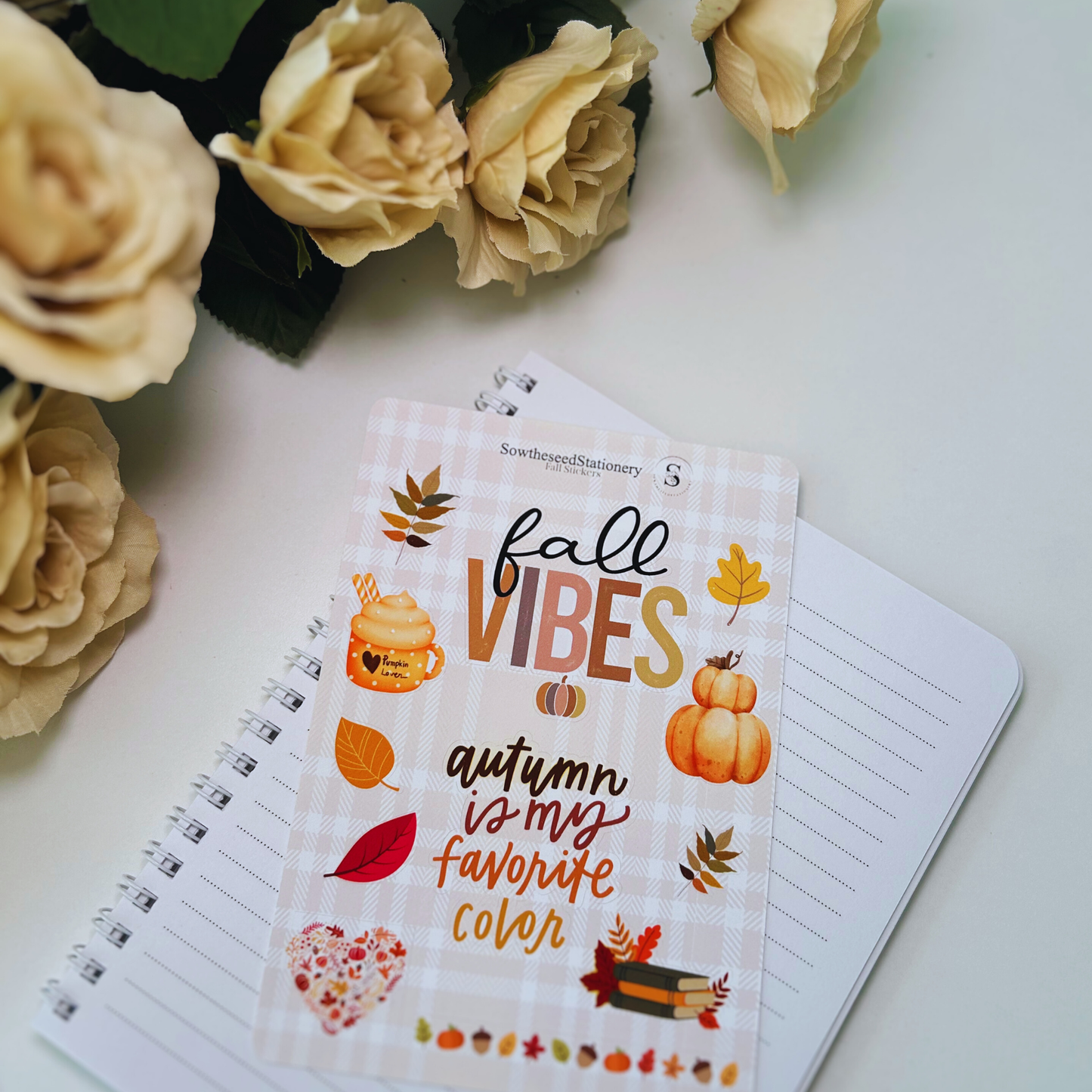 Fall Vibes – Cozy & Autumn-Themed Planner Stickers for Journals