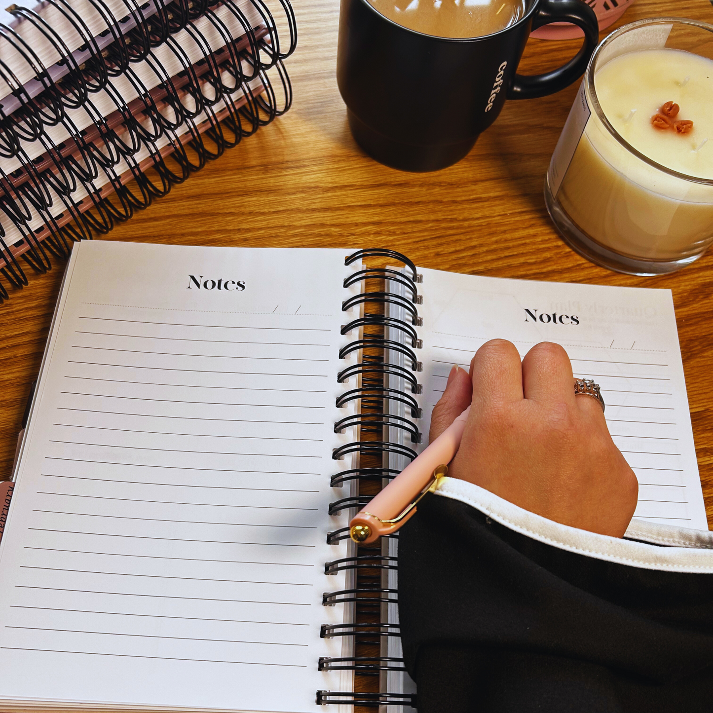 Periwinkle Minimalistic Faith Planner – Christian Goal-Setting & Prayer Journal | Weekly & Monthly Organizer