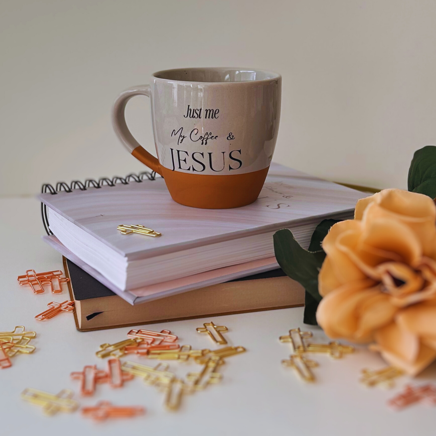 Me, My Coffee, and Jesus – Faith-Inspired Mug