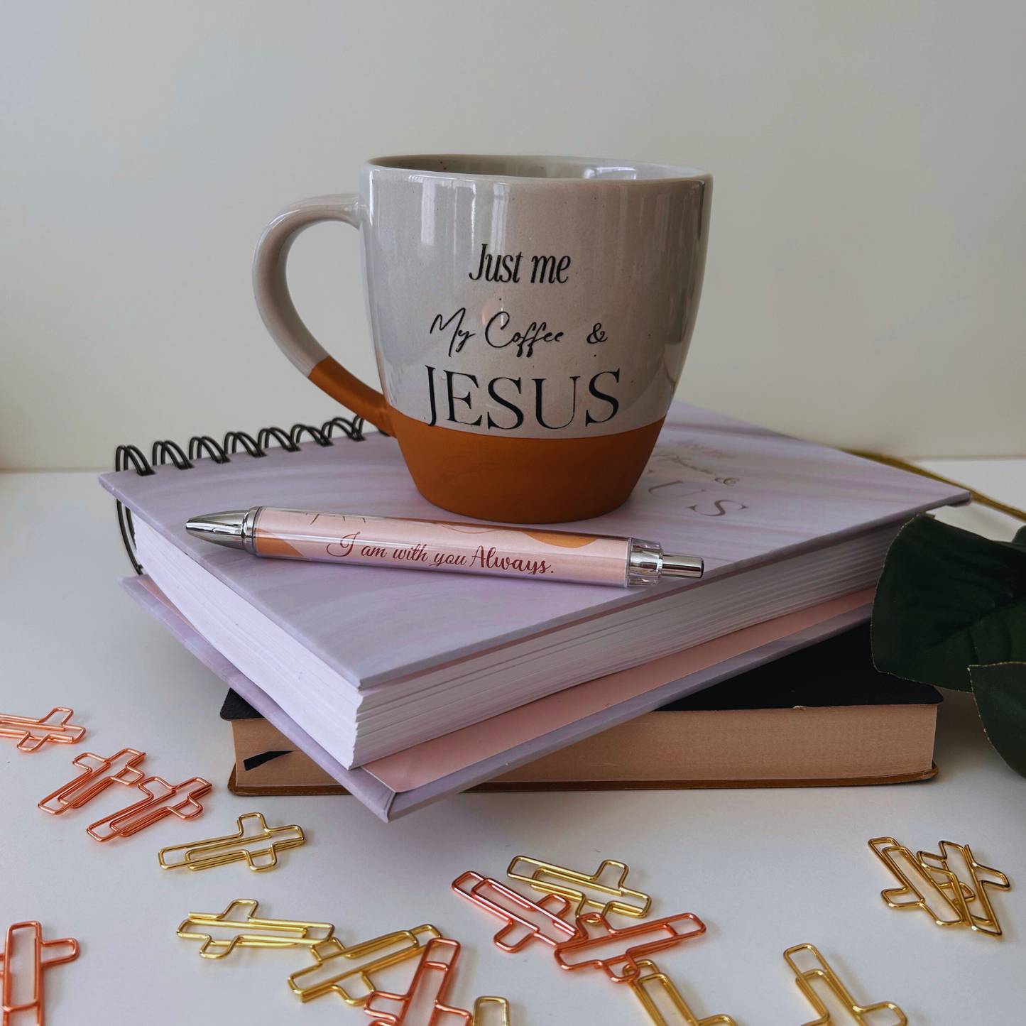 Me, My Coffee, and Jesus – Faith-Inspired Mug
