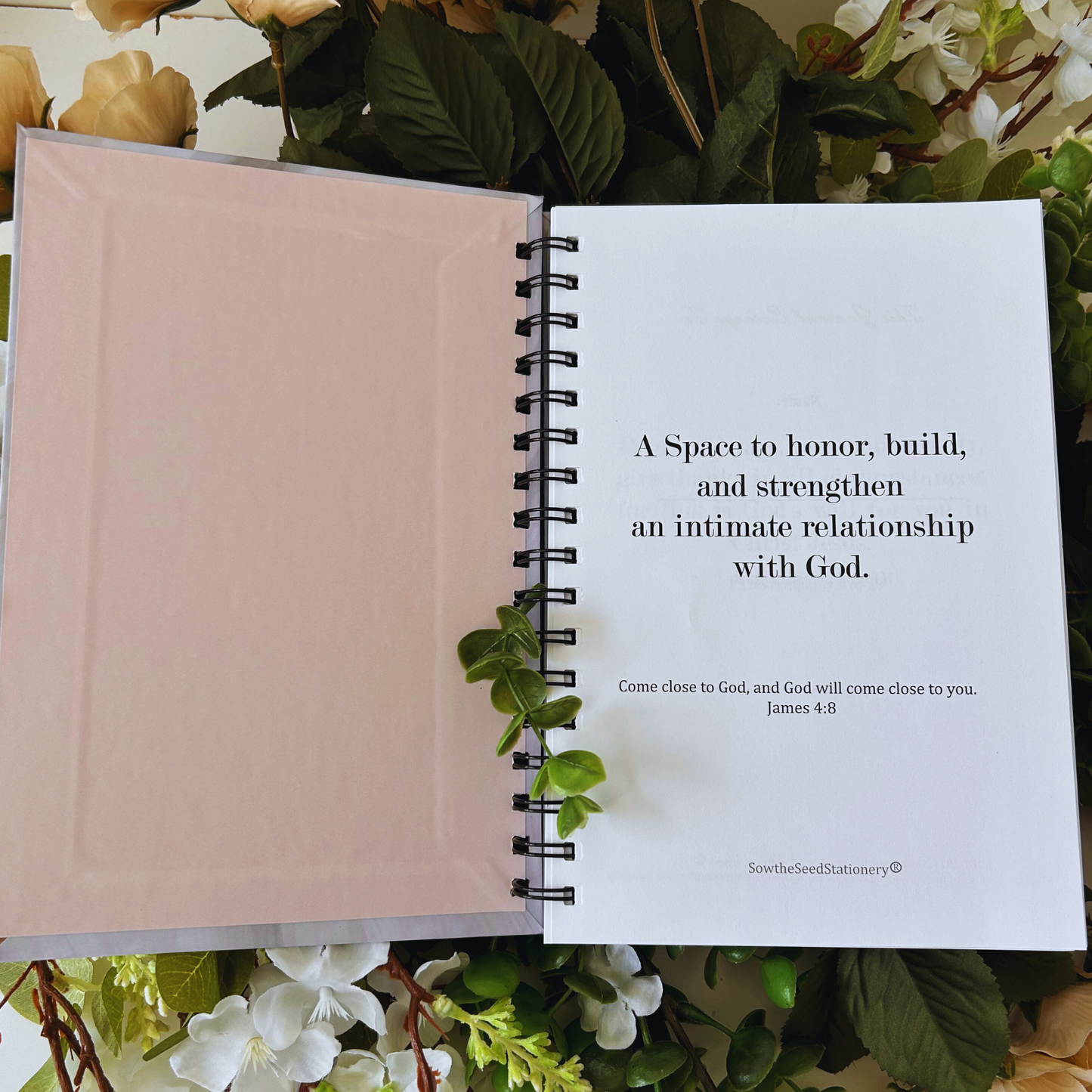 Just me, my planner, & Jesus Faith Planner – Christian Goal-Setting | Weekly & Monthly Organizer