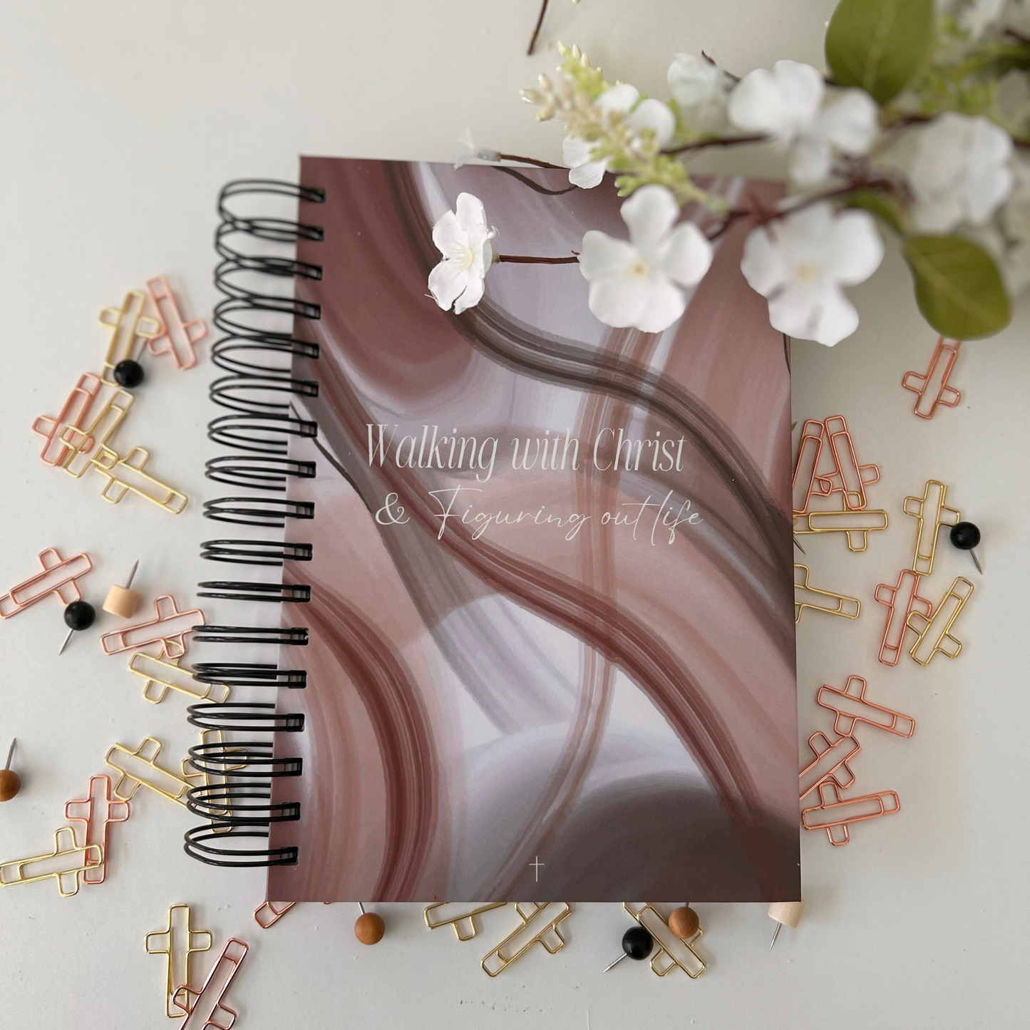 Wavy Faith Planner – Christian Goal-Setting | Weekly & Monthly Organizer