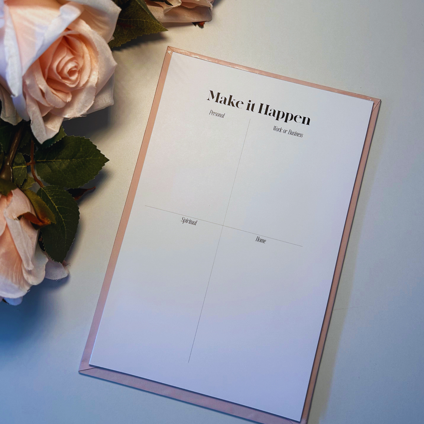 Make it Happen Notepad