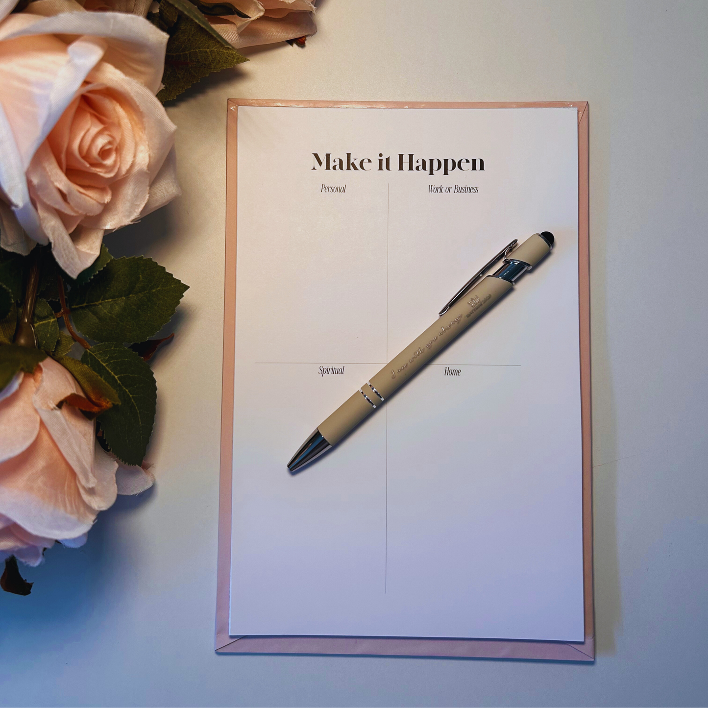Make it Happen Notepad