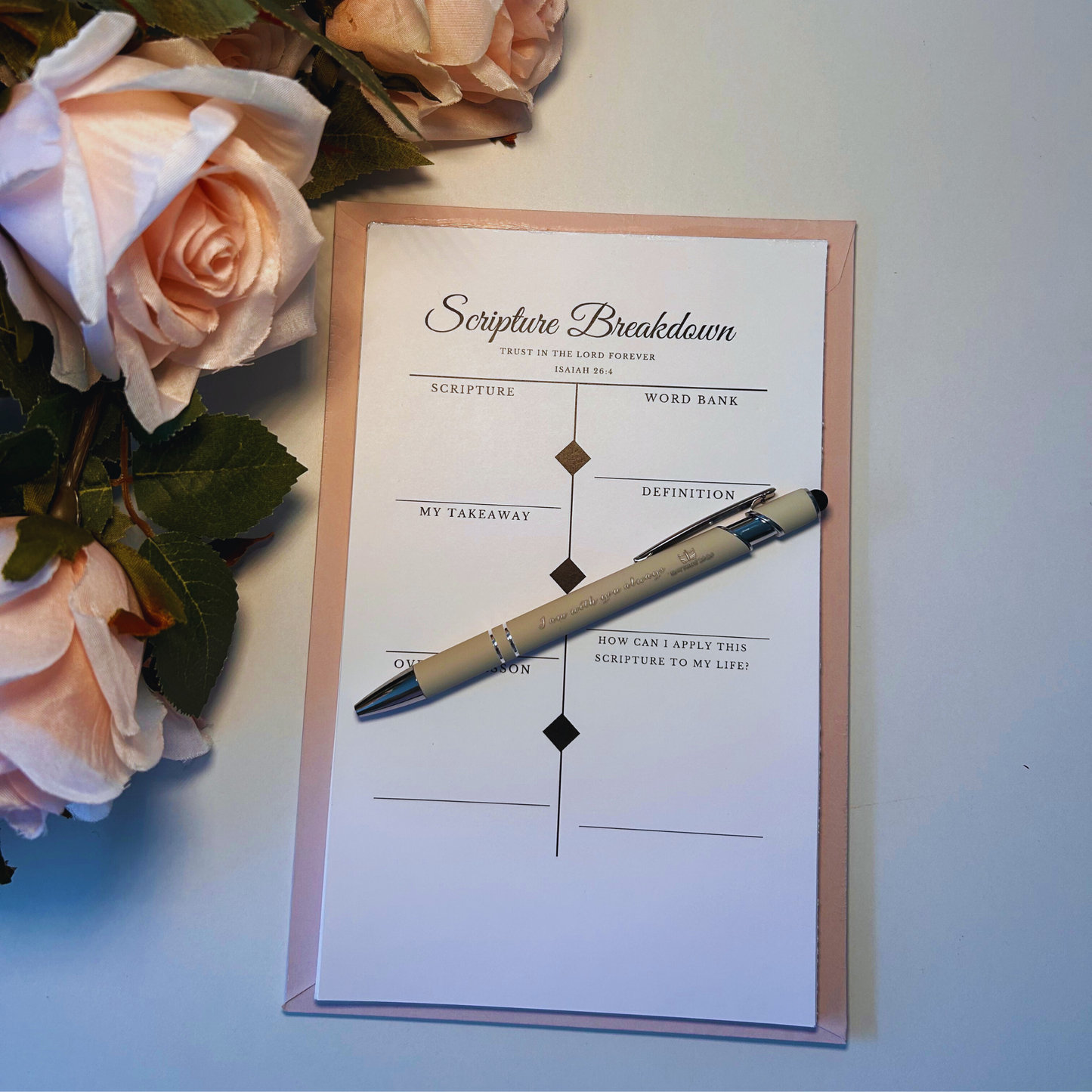 Scripture Breakdown Notepad