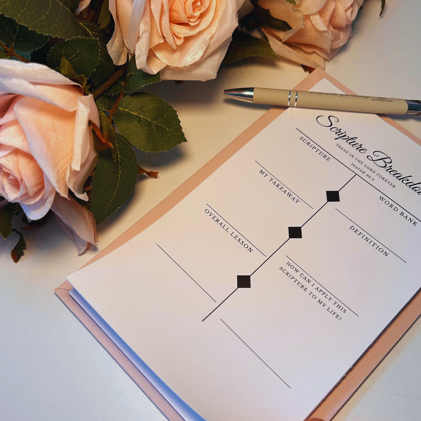 Scripture Breakdown Notepad
