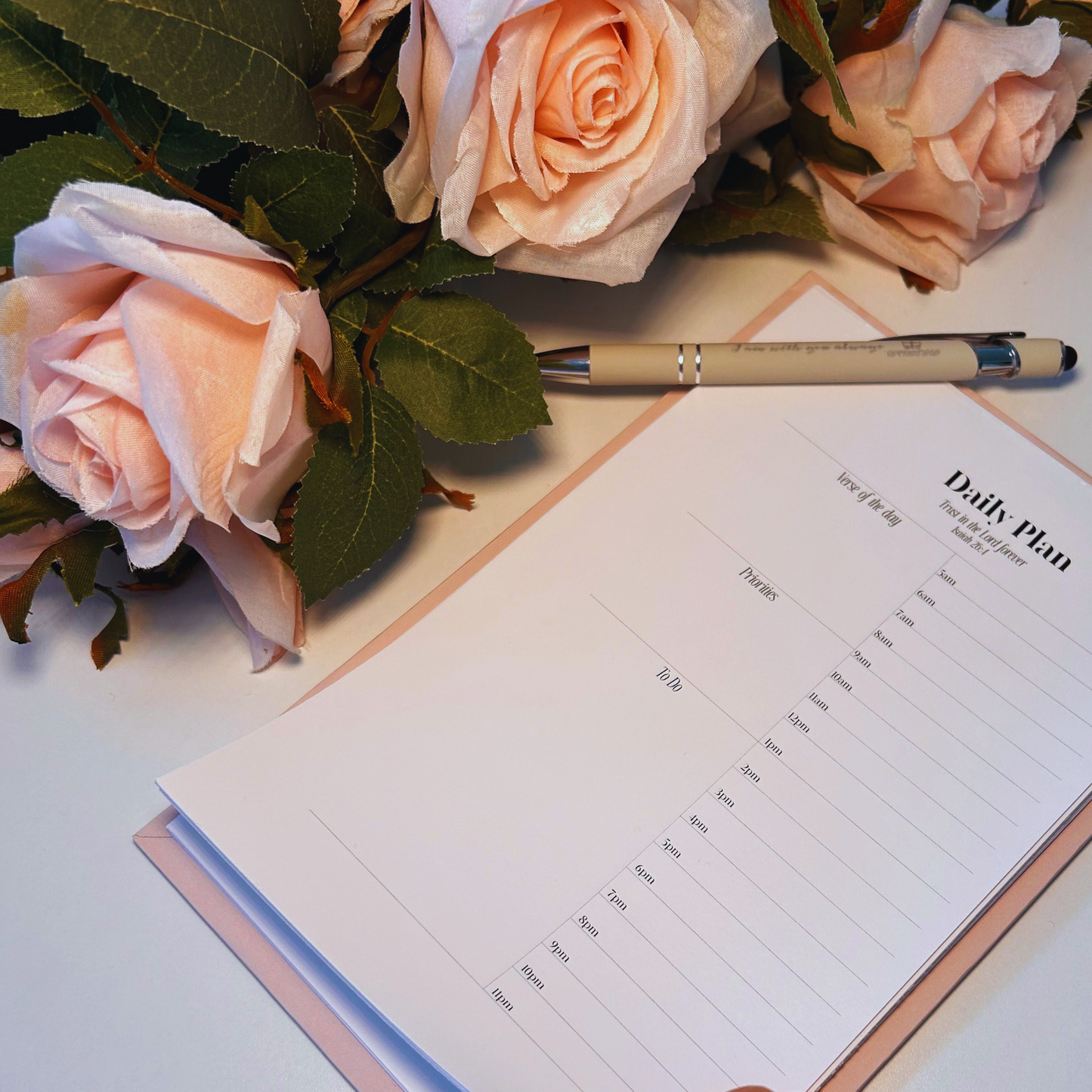 Daily Plan Notepad