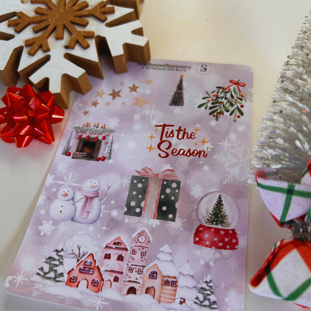 Winter Decor Stickers -Planner Stickers