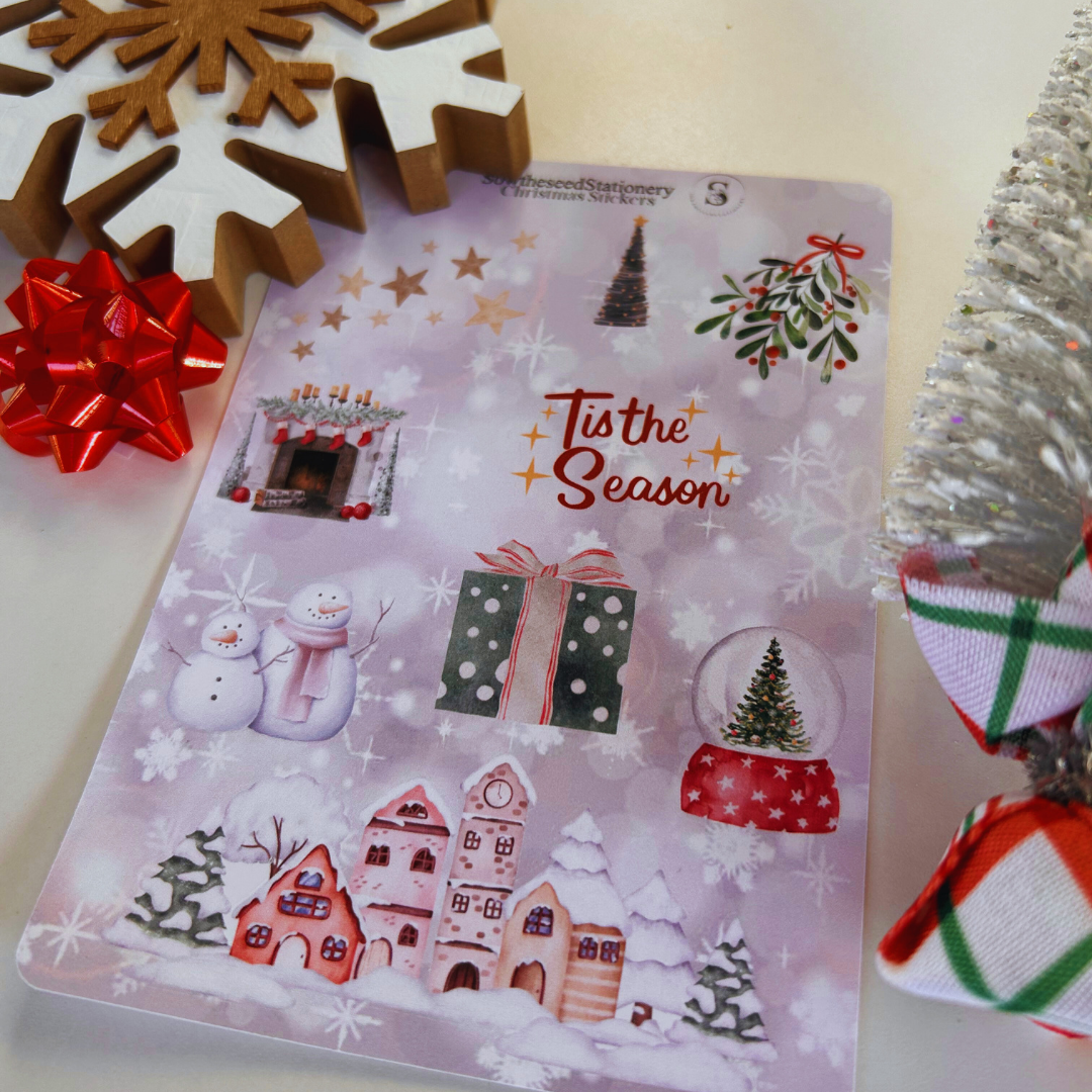 Winter Decor Stickers -Planner Stickers