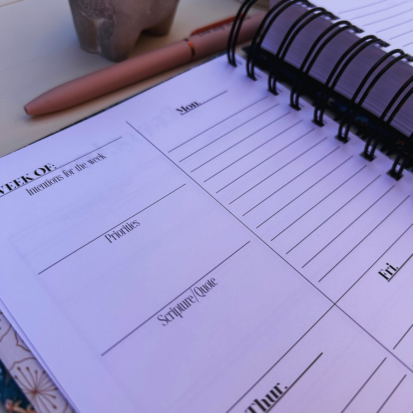 Diligence in Faith 2025-2026 Planner