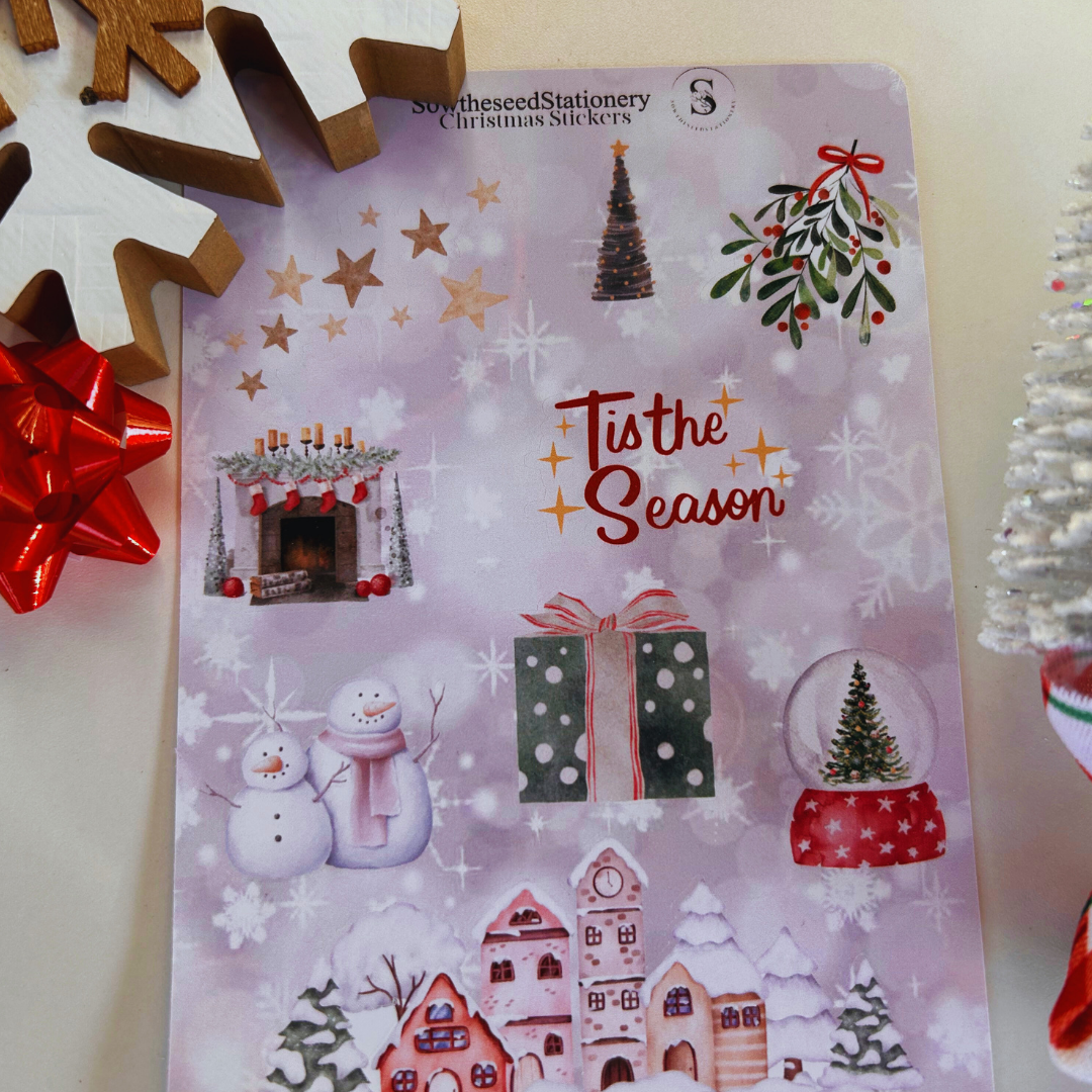 Winter Decor Stickers -Planner Stickers