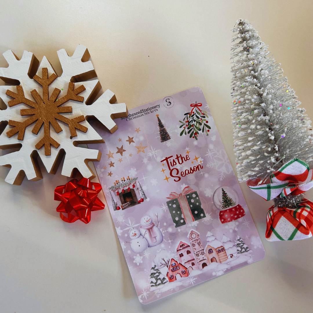 Winter Decor Stickers -Planner Stickers