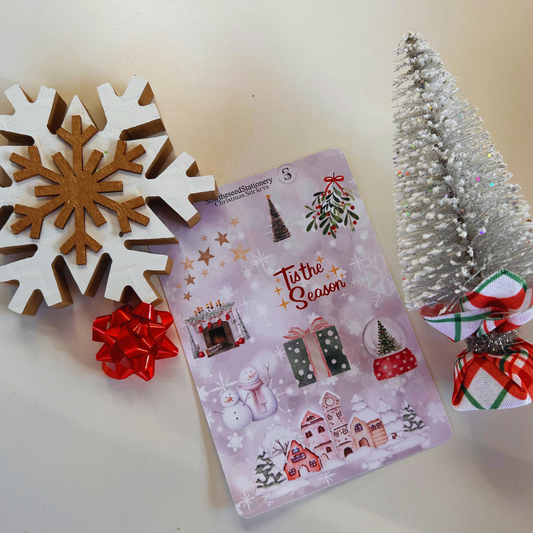 Winter Decor Stickers -Planner Stickers