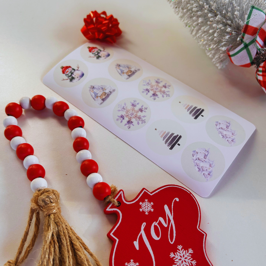 Faith-Based Christmas Stickers– Christian Holiday