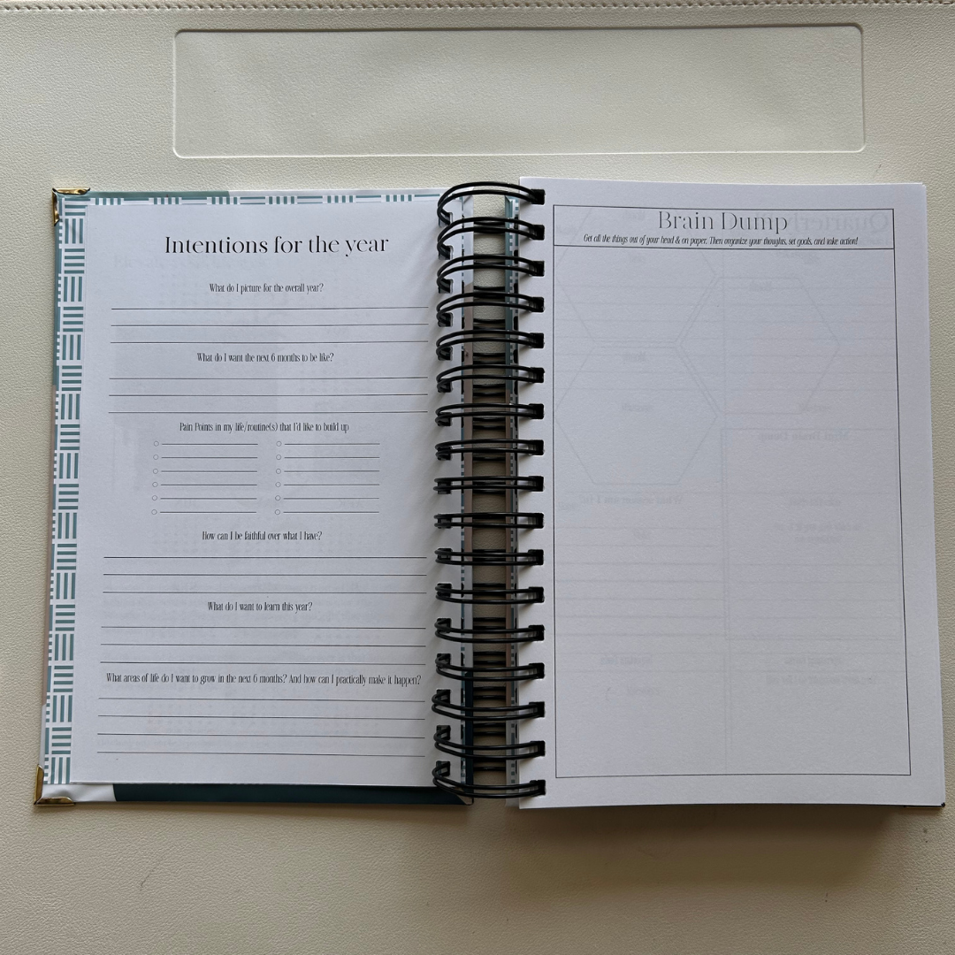 God's will over Everything Planner