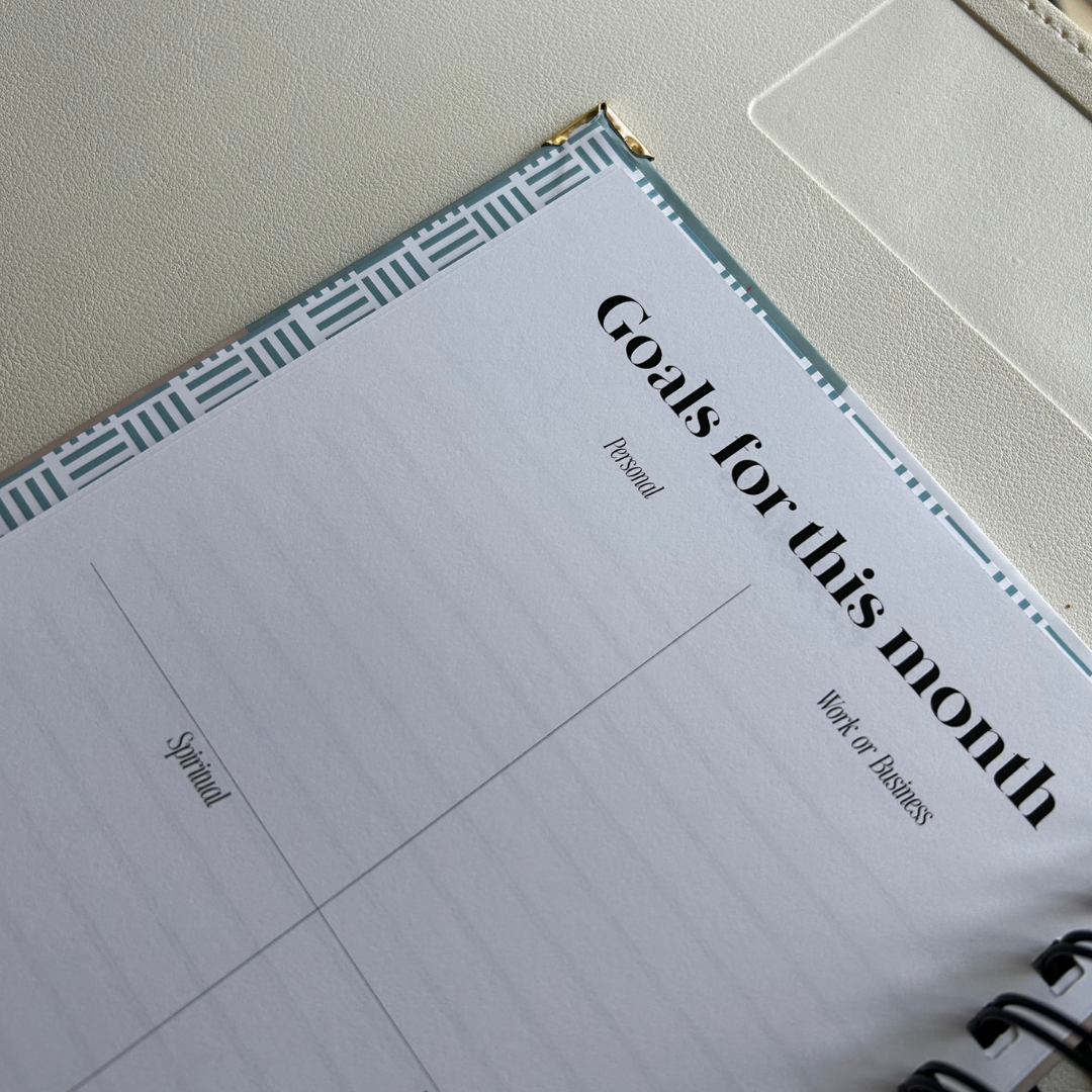 God's will over Everything Planner