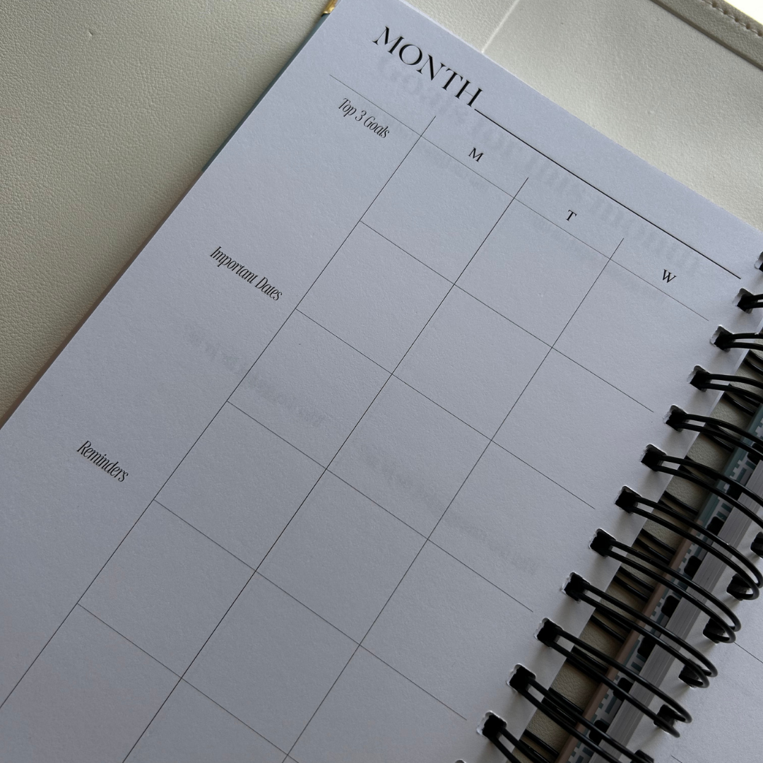 God's will over Everything Planner