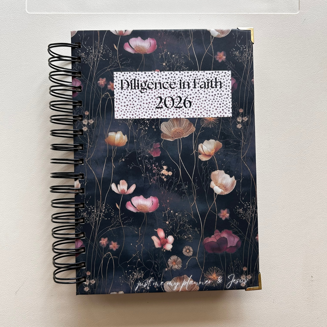 Diligence in Faith 2025-2026 Planner
