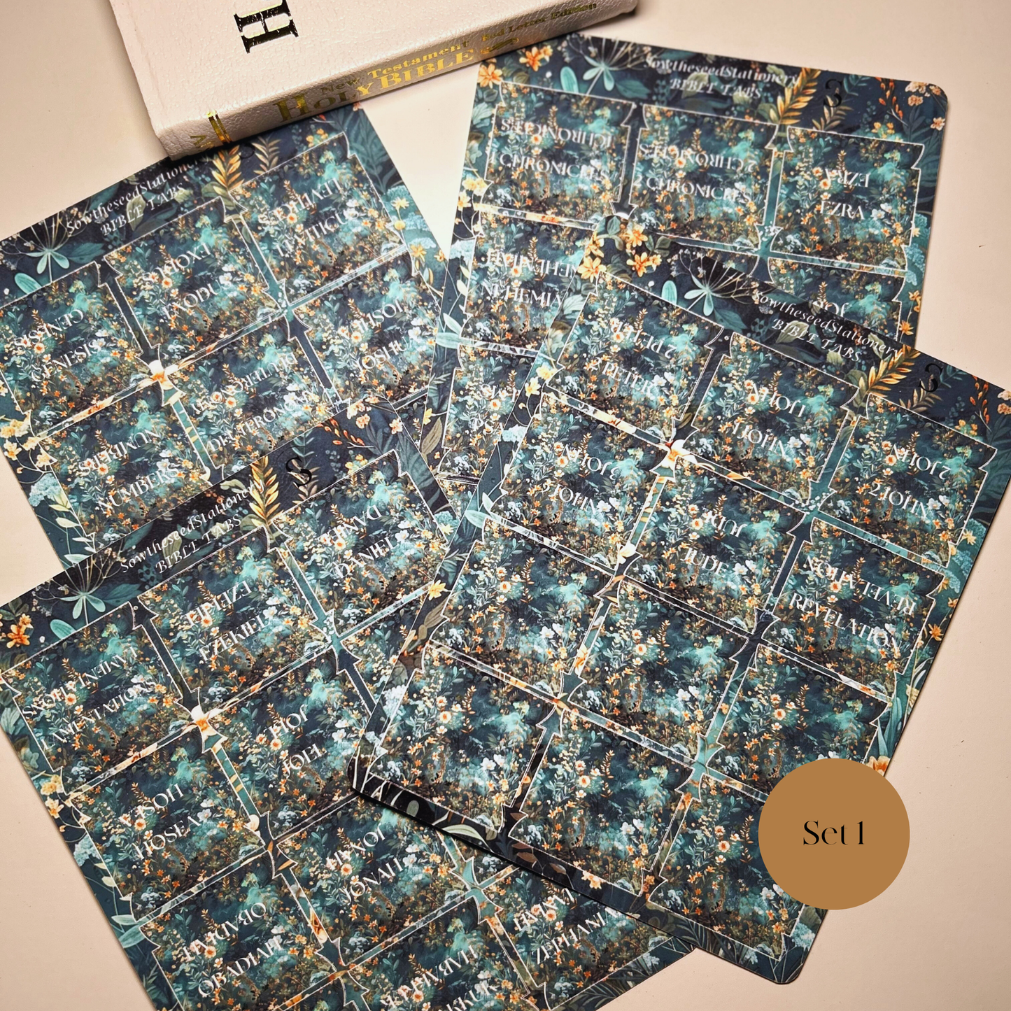 Christian Bible Tabs, Bible index tabs, Bible study supplies