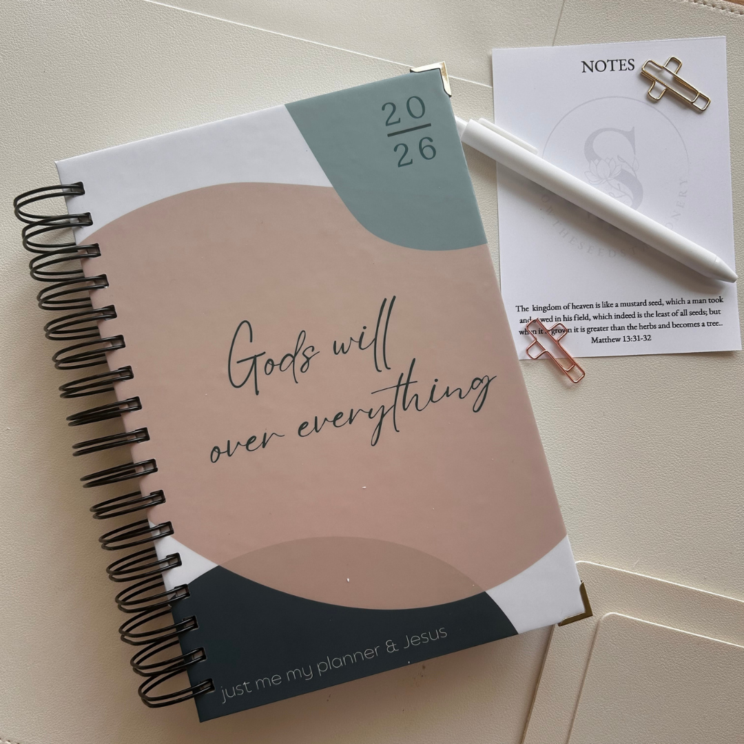 God's will over Everything Planner