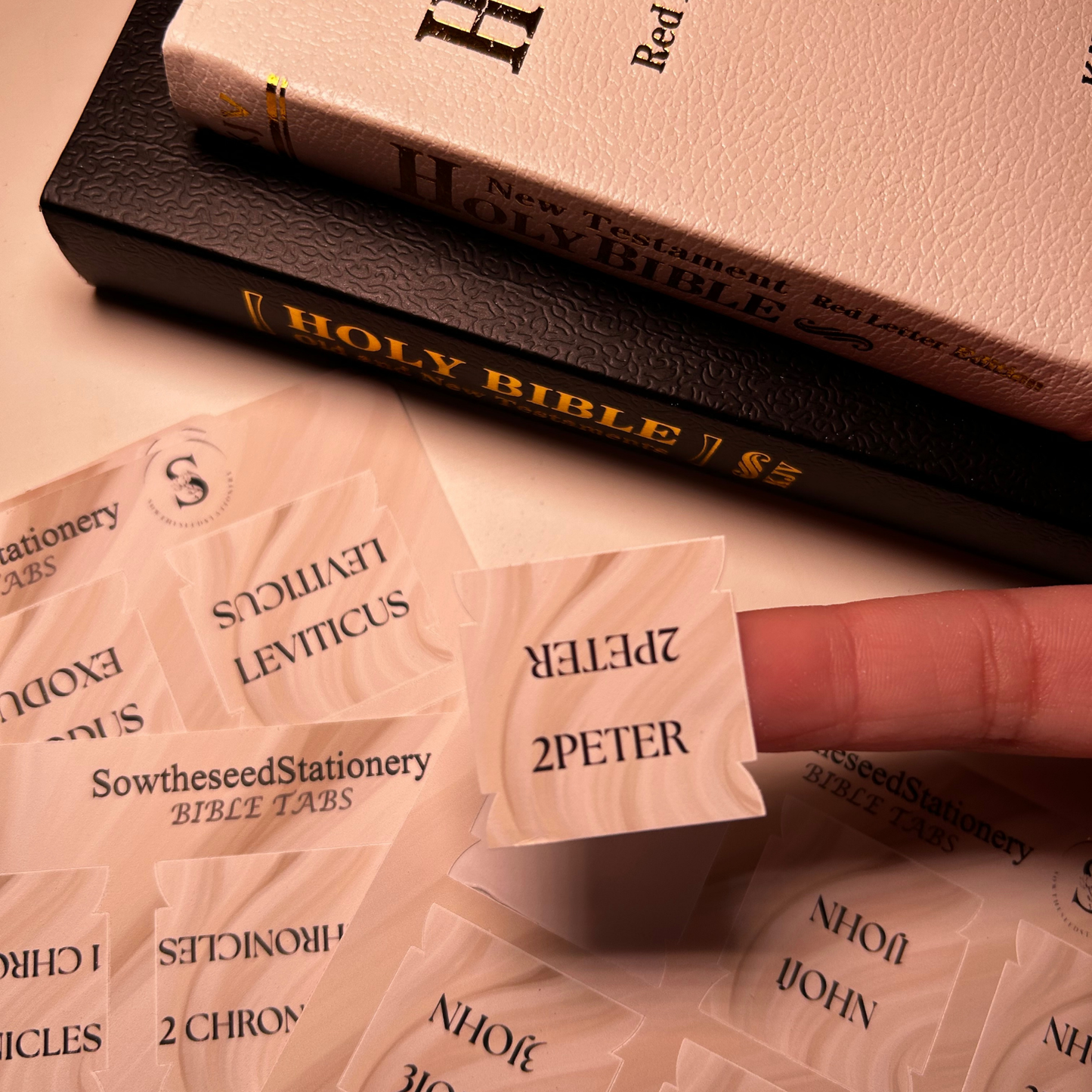 Christian Bible Tabs, Bible index tabs, Bible study supplies