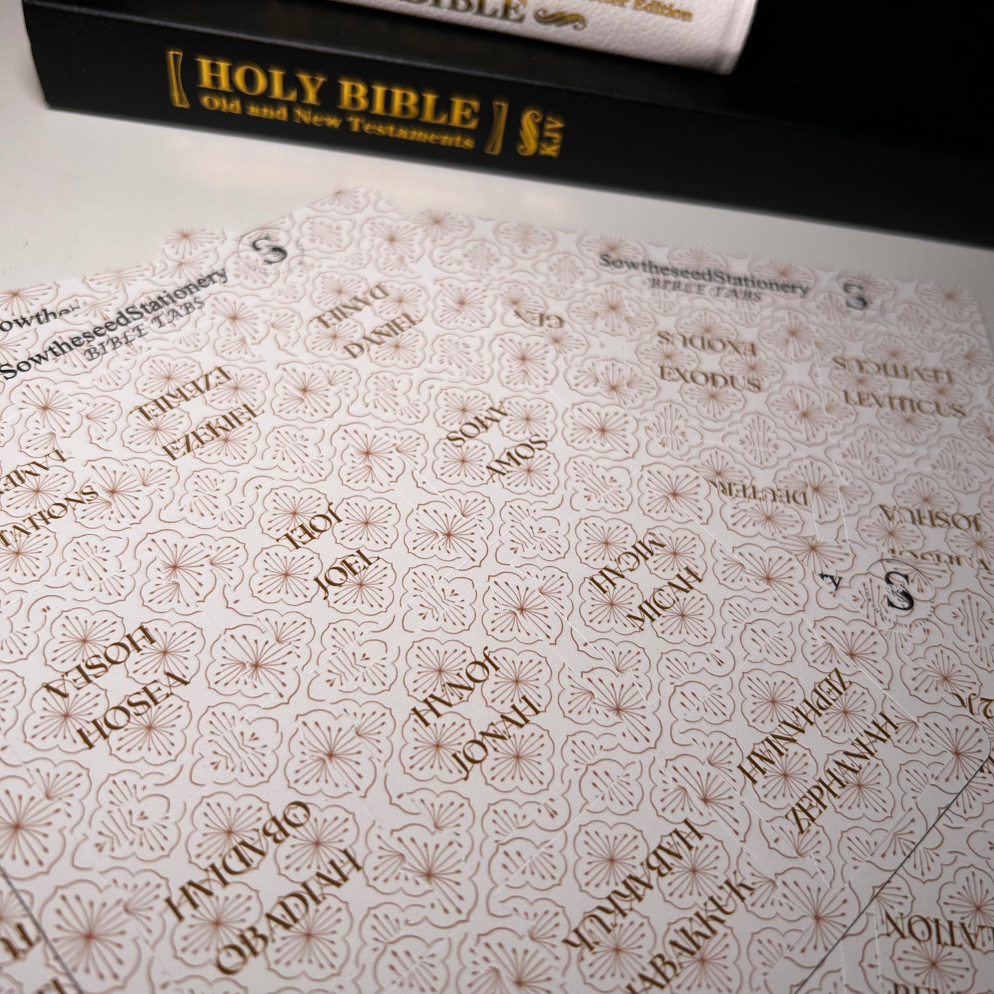 Christian Bible Tabs, Bible index tabs, Bible study supplies