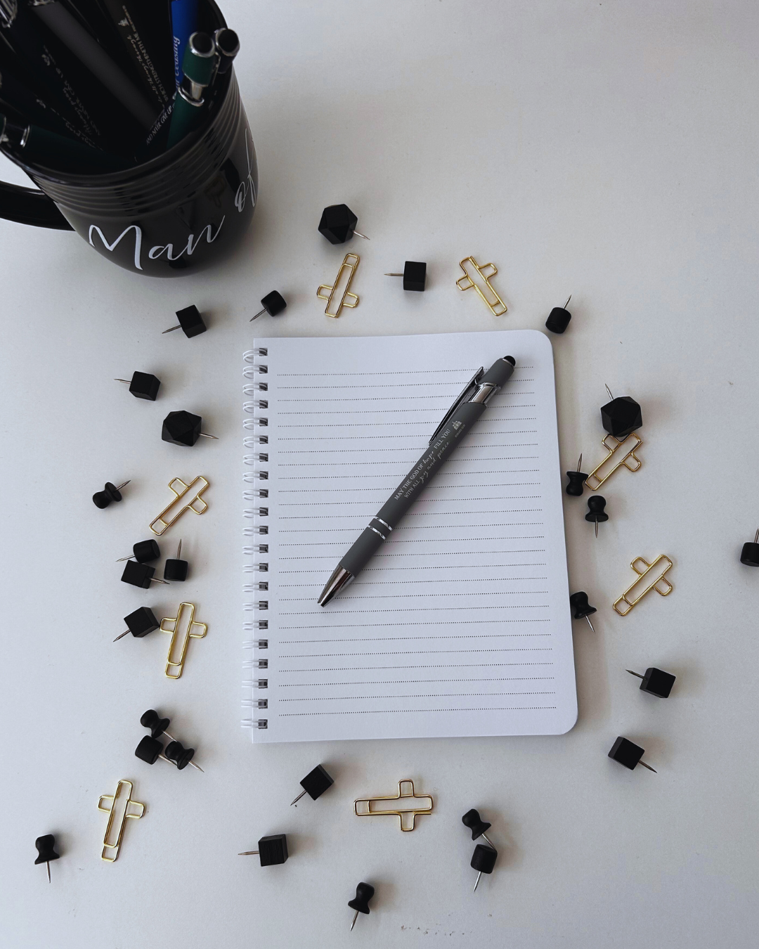 Man of Purpose™ Notebook – A Prayer Journal for Men