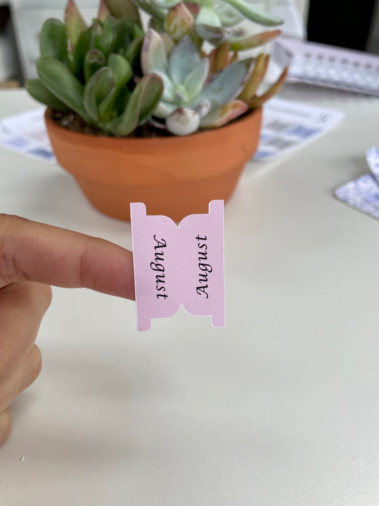 Pink Tabs – Elegant & Inspirational Organization for Your Planner